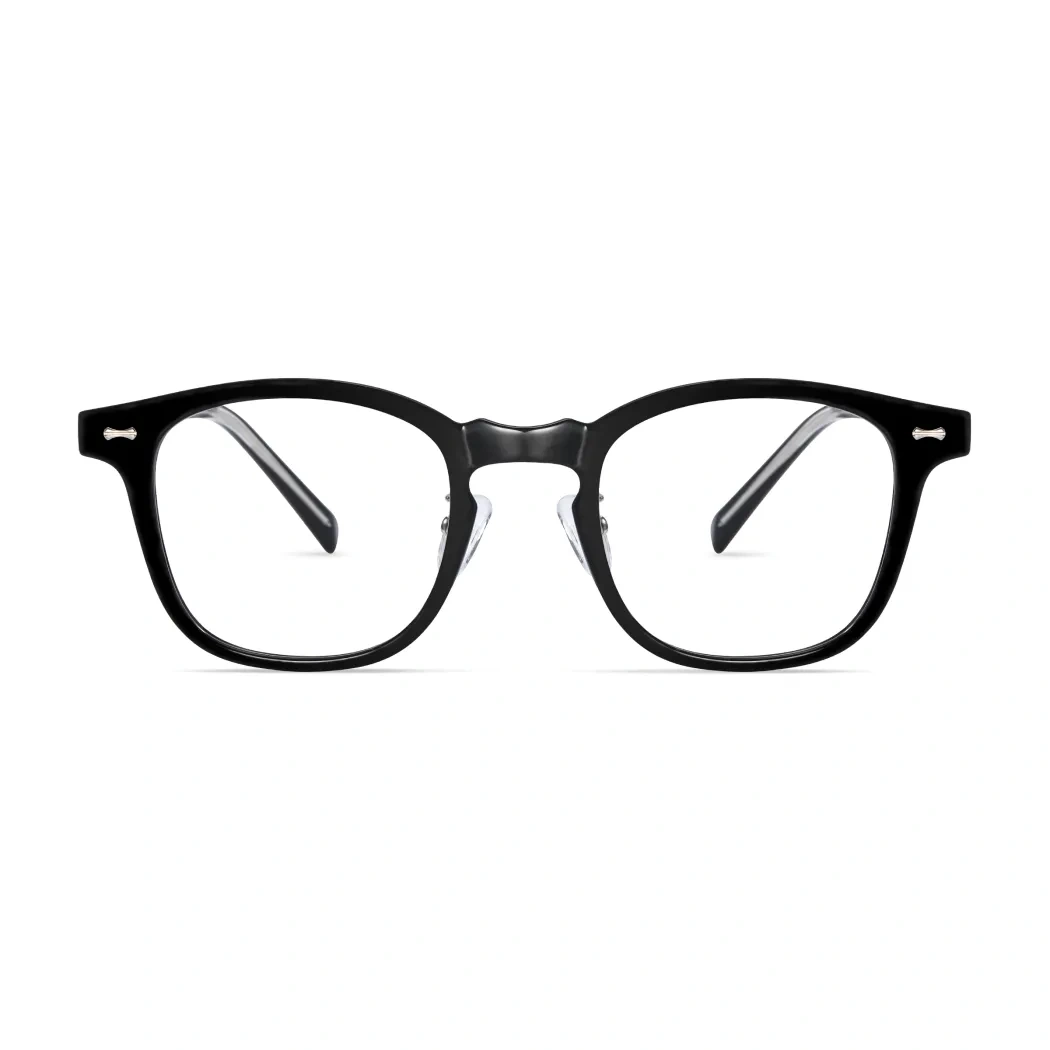 Square Black Eyeglasses