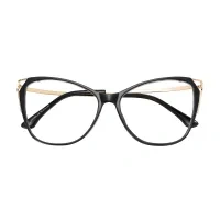 Cat-eye Black Eyeglasses