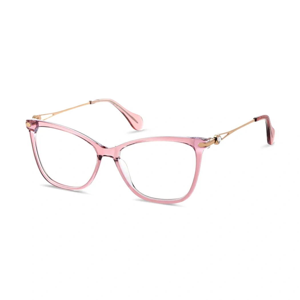 Oval Transparent Pink