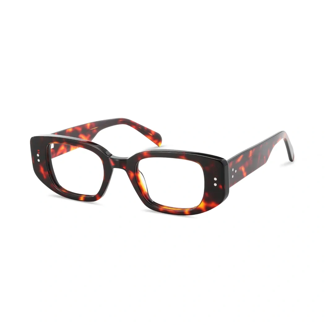 Rectangle Tortoiseshell Eyeglasses