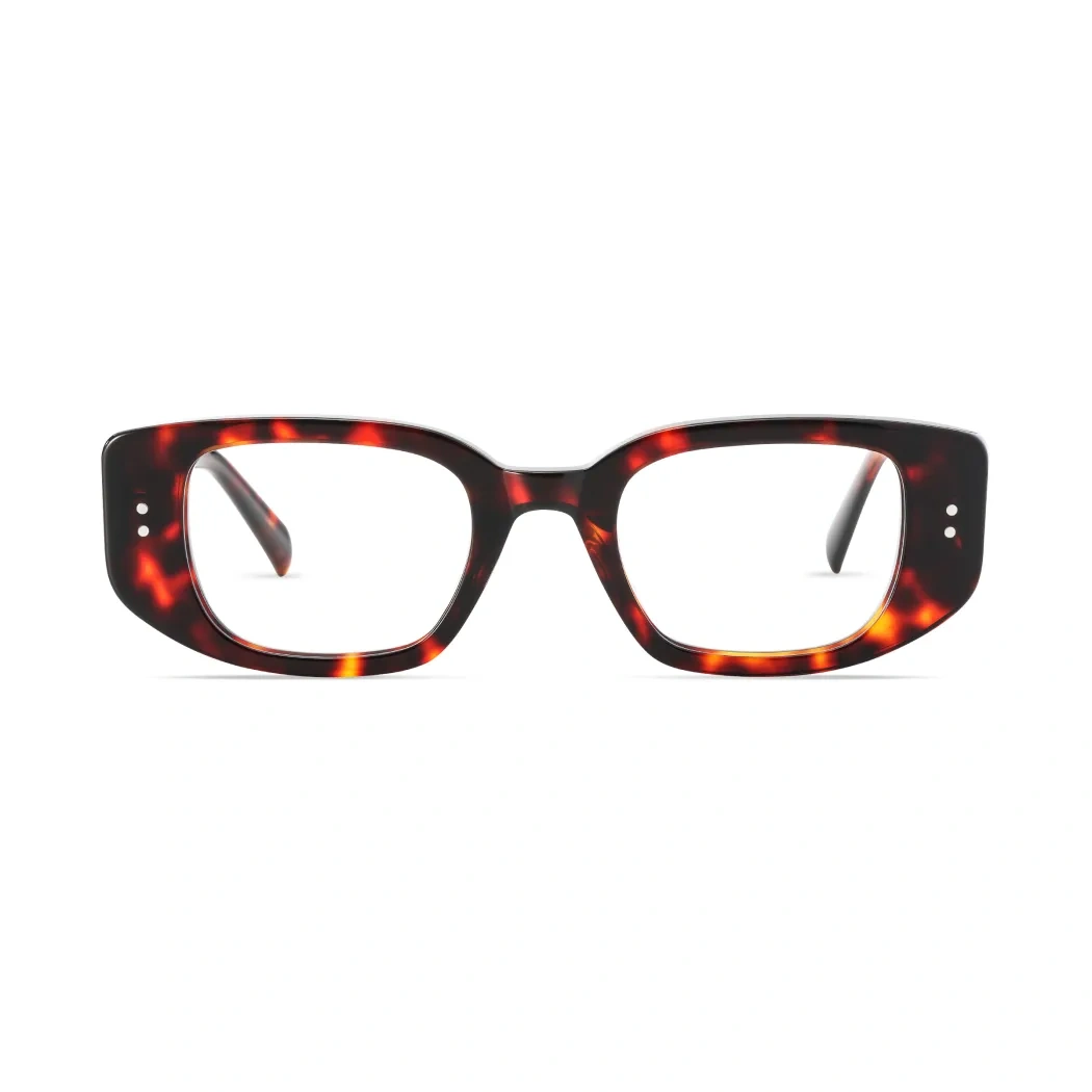 Rectangle Tortoiseshell Eyeglasses