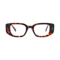 Rectangle Tortoiseshell Eyeglasses