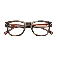 Square Tortoiseshell Eyeglasses