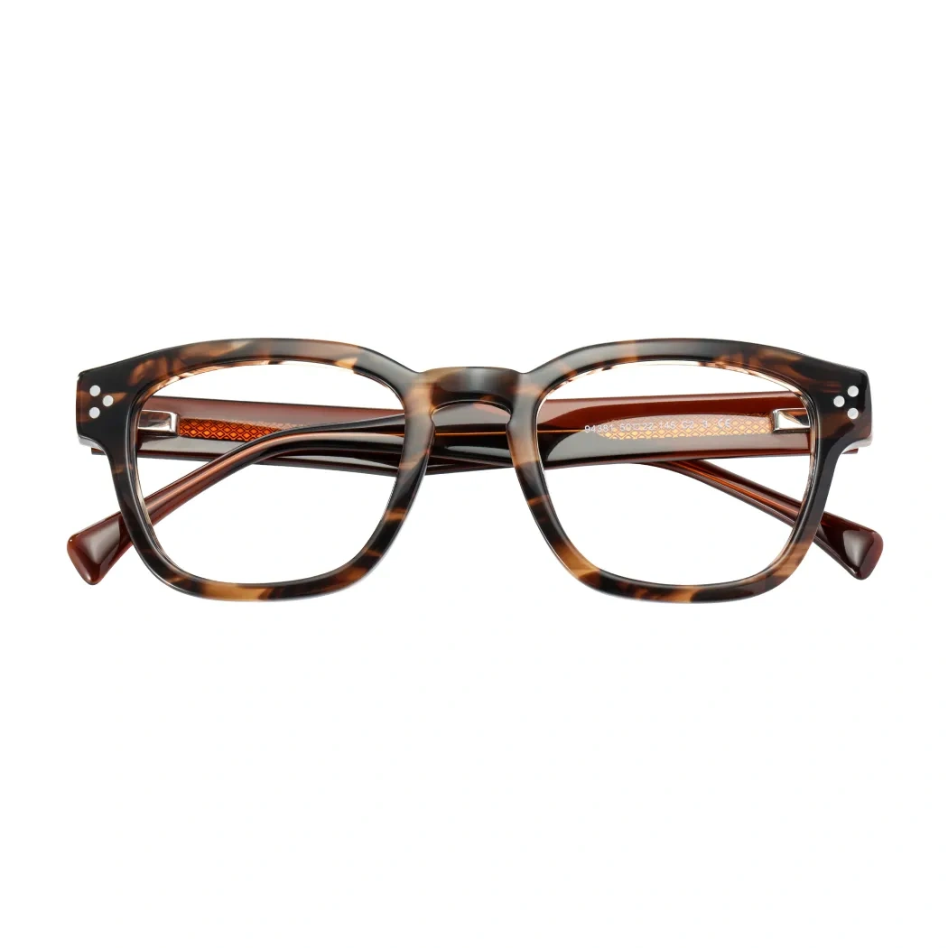 Square Tortoiseshell Eyeglasses