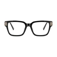 Rectangle Black Eyeglasses