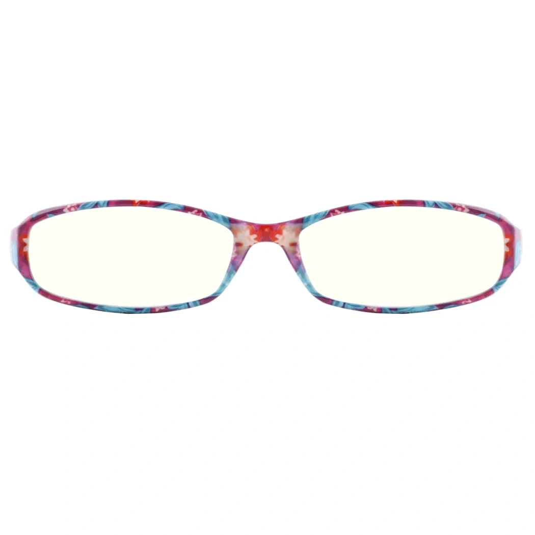 Rectangle Green Reading Glasses