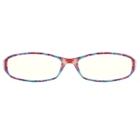 Rectangle Green Reading Glasses