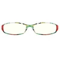 Rectangle Pink Reading Glasses
