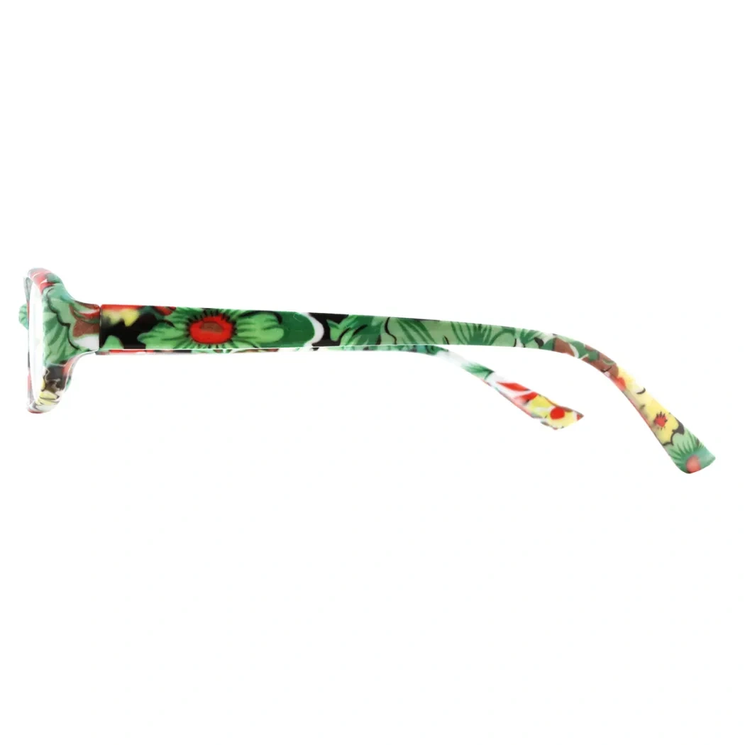 Rectangle Pink Reading Glasses