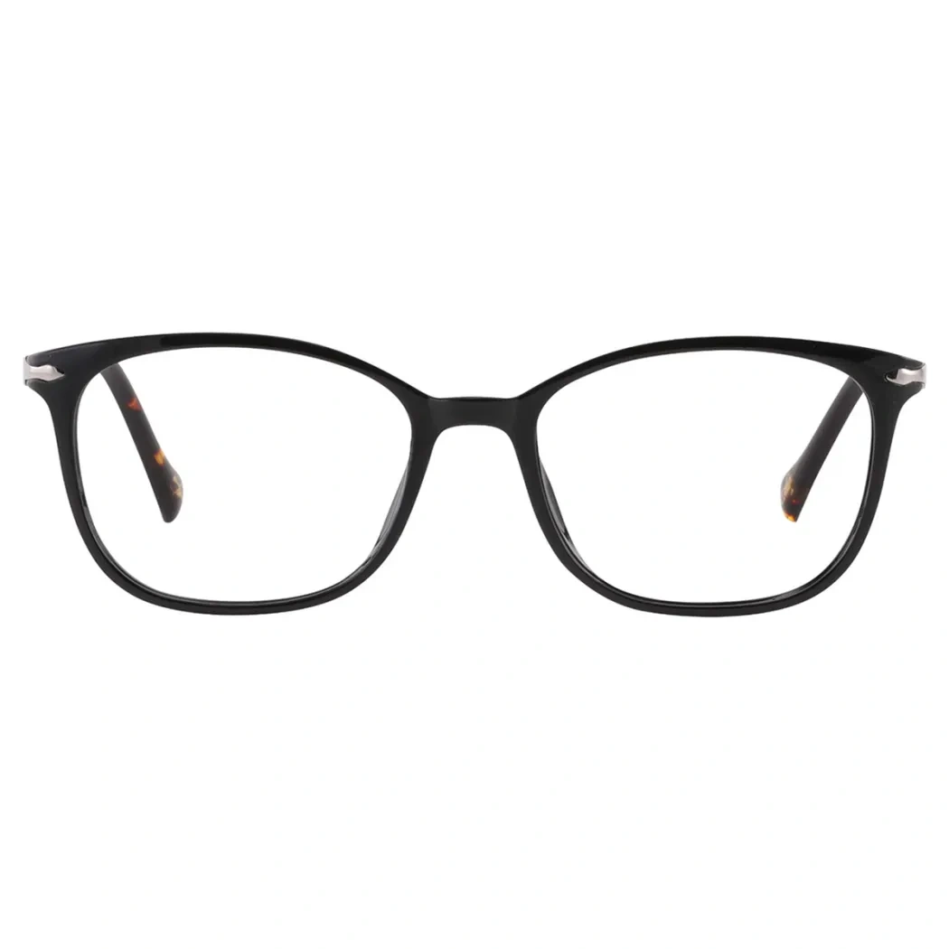 Oval Black Reading Glasses