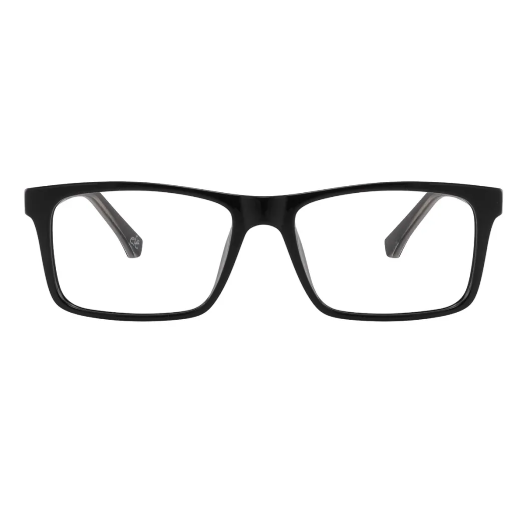 Rectangle Black Eyeglasses