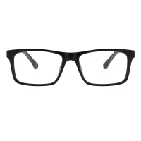 Rectangle Black Eyeglasses