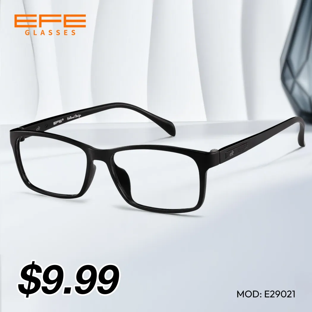Rectangle Black Eyeglasses