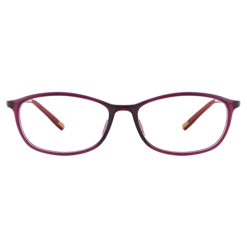 Oval Black Reading Glasses