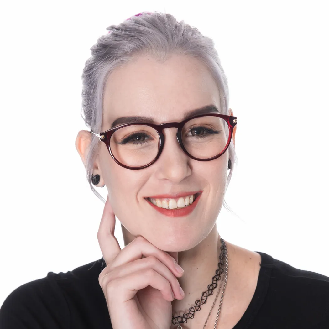 Round Wine Eyeglasses