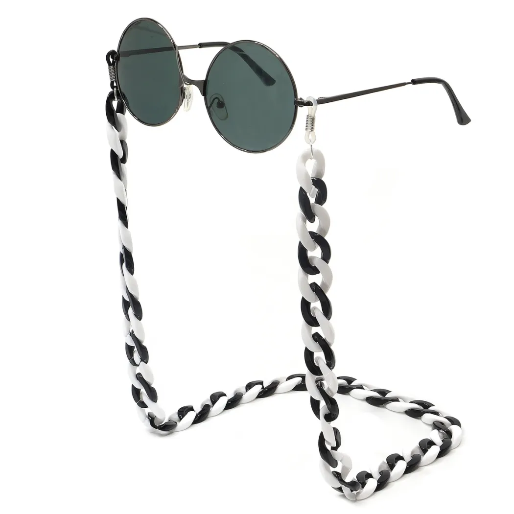 Black eyeglasses chain