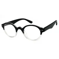 Round Black Reading Glasses