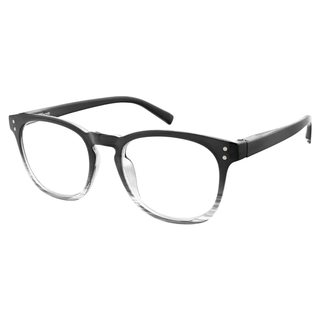 Square Blue Reading Glasses