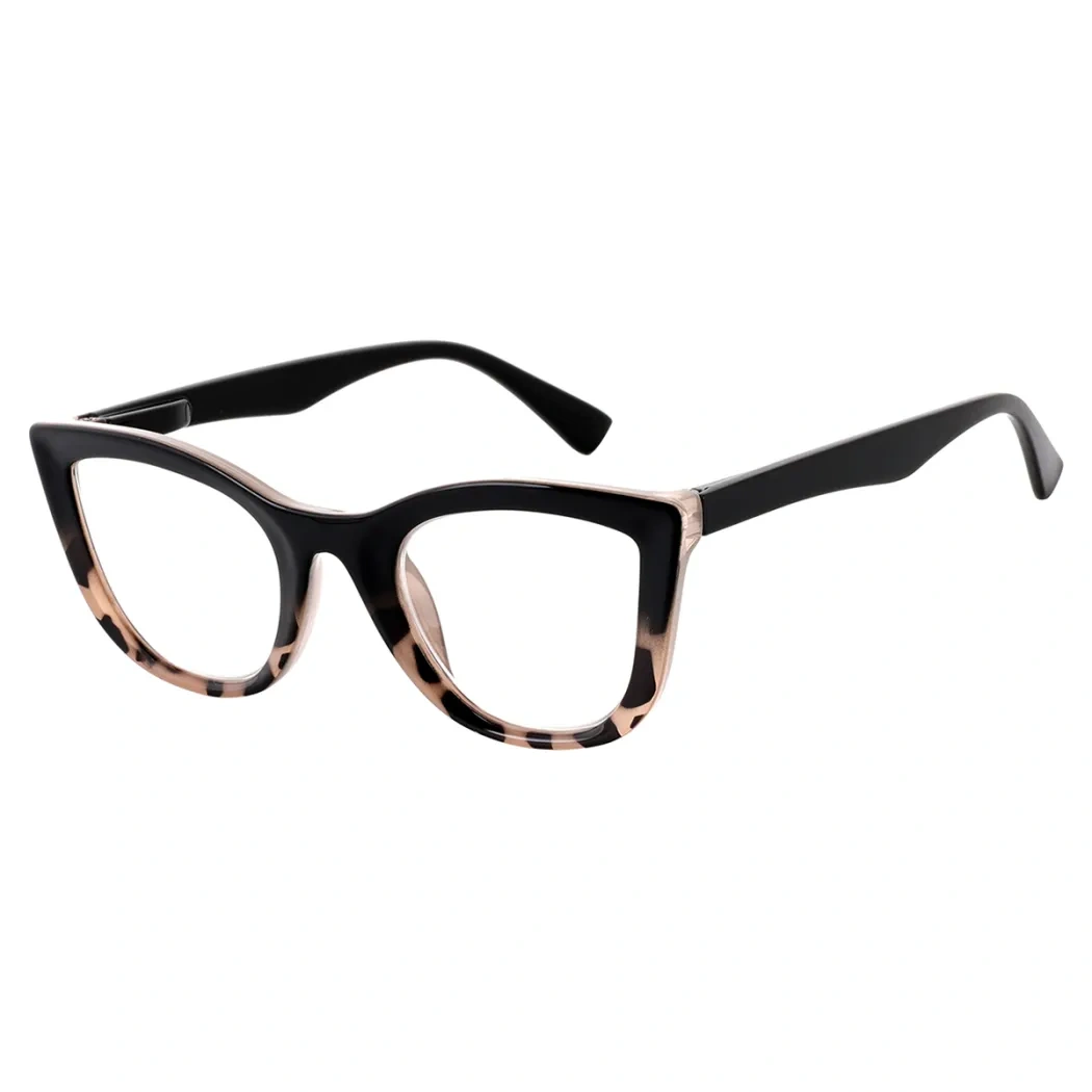 Cat-eye Black Reading Glasses