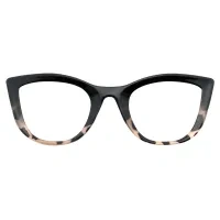 Cat-eye Black Reading Glasses