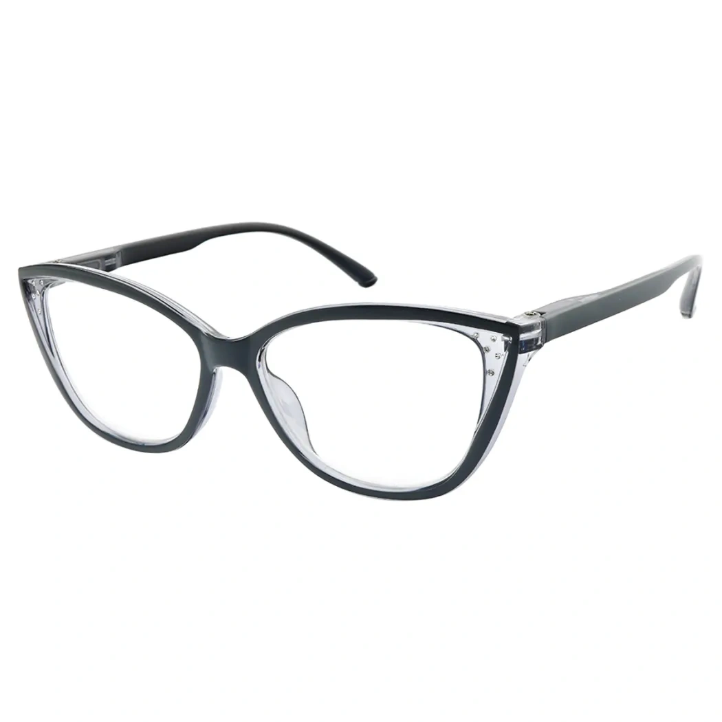 Cat-eye Black Reading Glasses