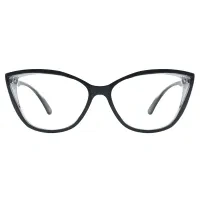 Cat-eye Black Reading Glasses