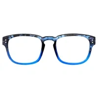 Square Blue Reading Glasses