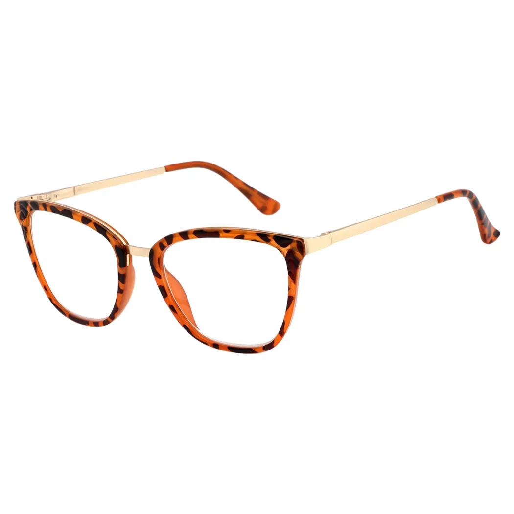 Cat-eye Orange Reading Glasses