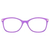 Cat-eye Purple Reading Glasses