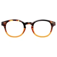 Round Orange Reading Glasses