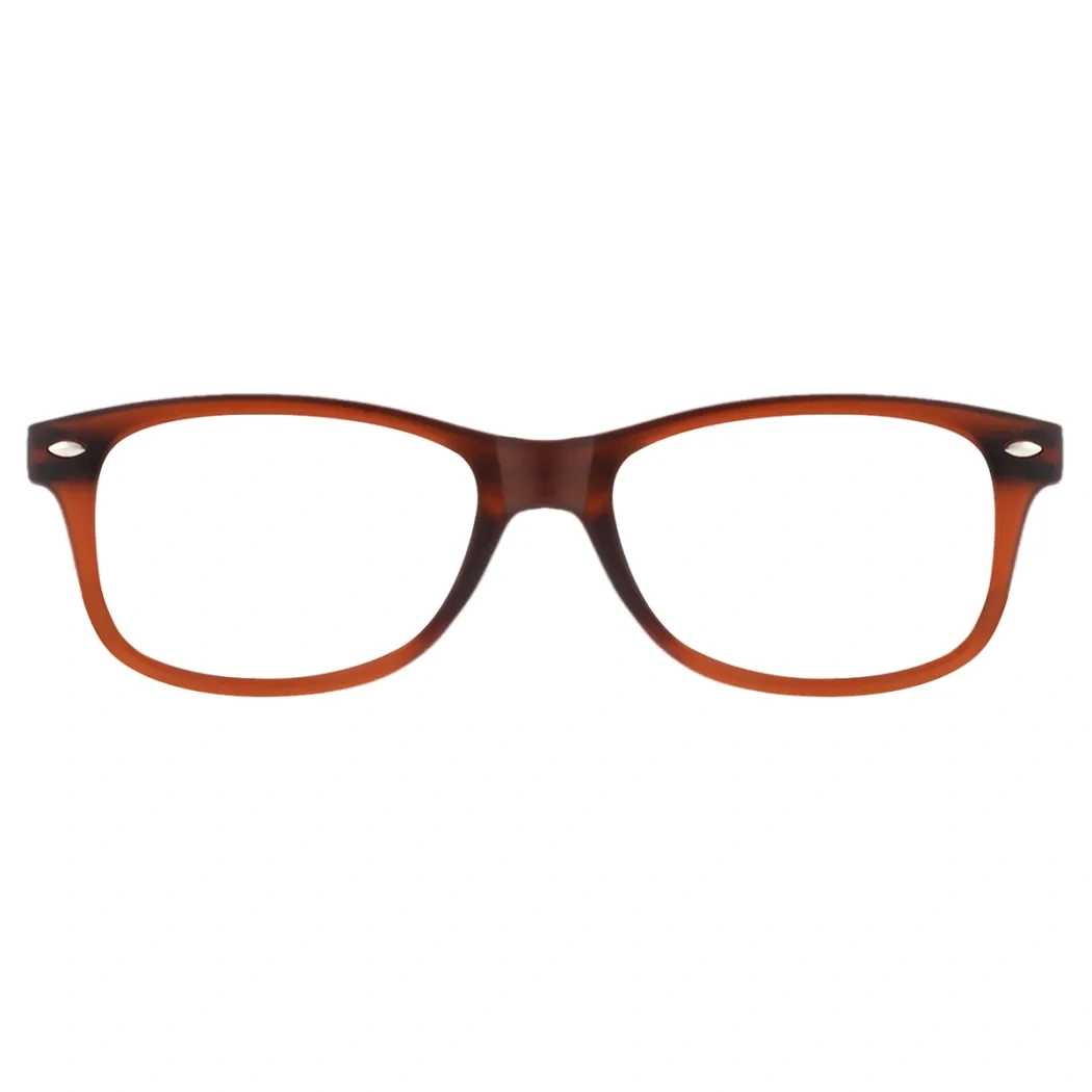 Rectangle Brown Reading Glasses
