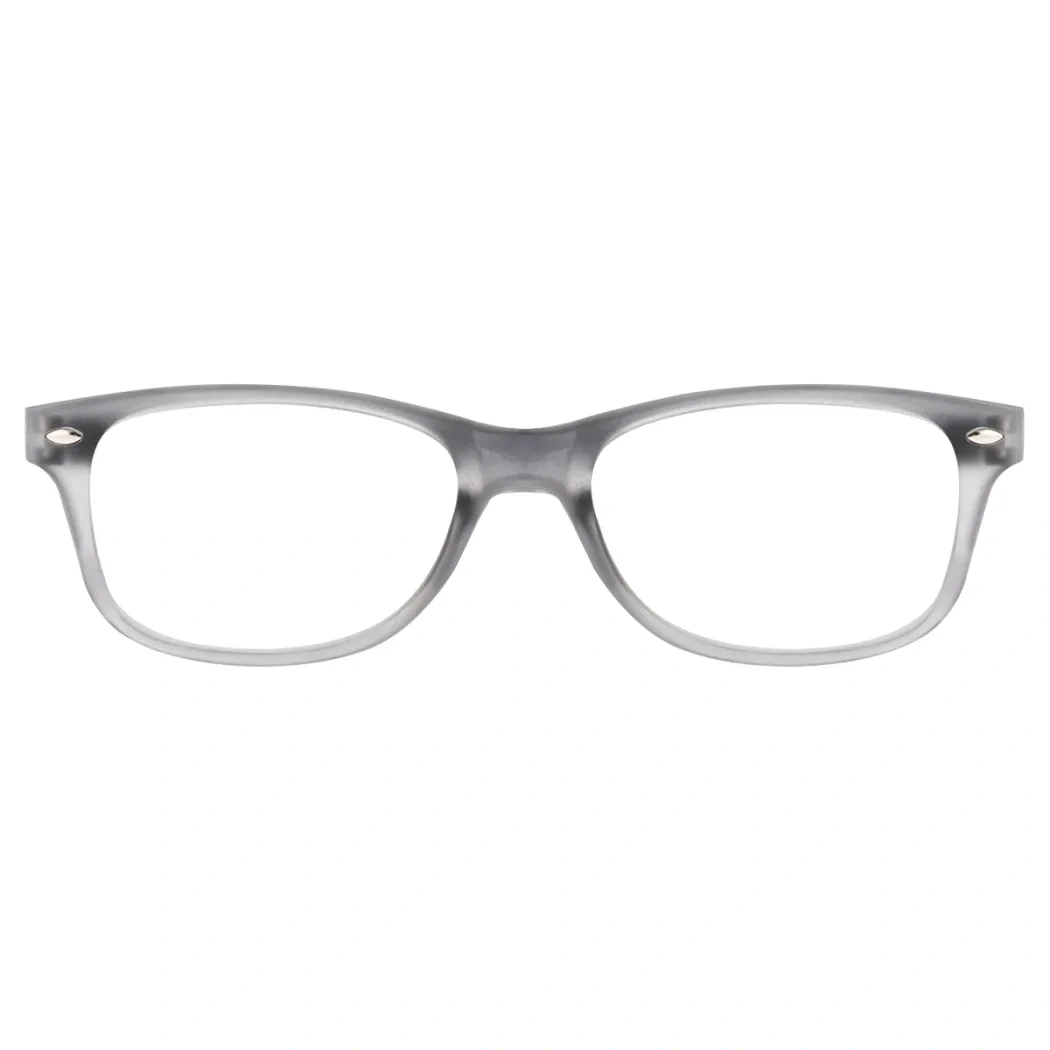 Rectangle Grey Reading Glasses
