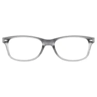 Rectangle Grey Reading Glasses