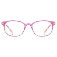 Oval Pink Reading Glasses