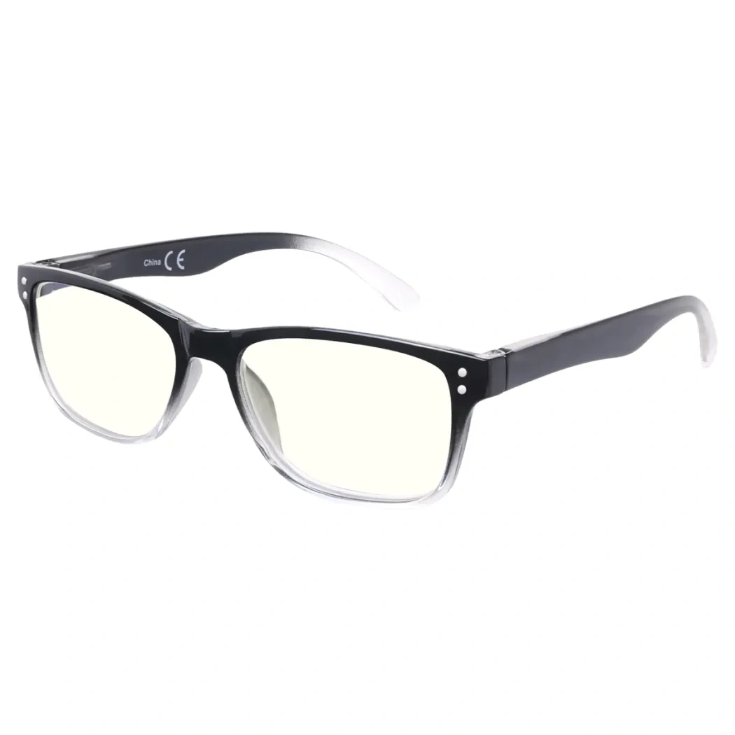 Rectangle Gradient Black Reading Glasses