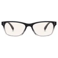 Rectangle Gradient Black Reading Glasses
