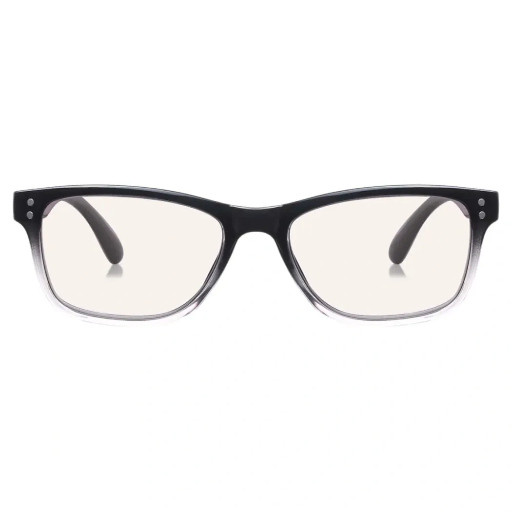 Rectangle Gradient Black Reading Glasses