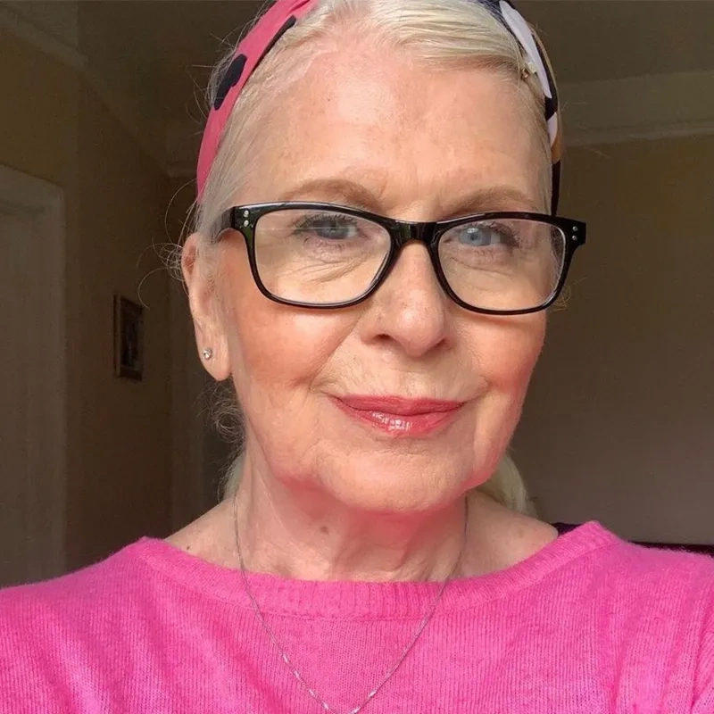 Rectangle Gradient Black Reading Glasses