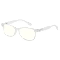 Oval White Reading Glasses