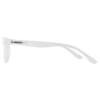 Oval White Reading Glasses
