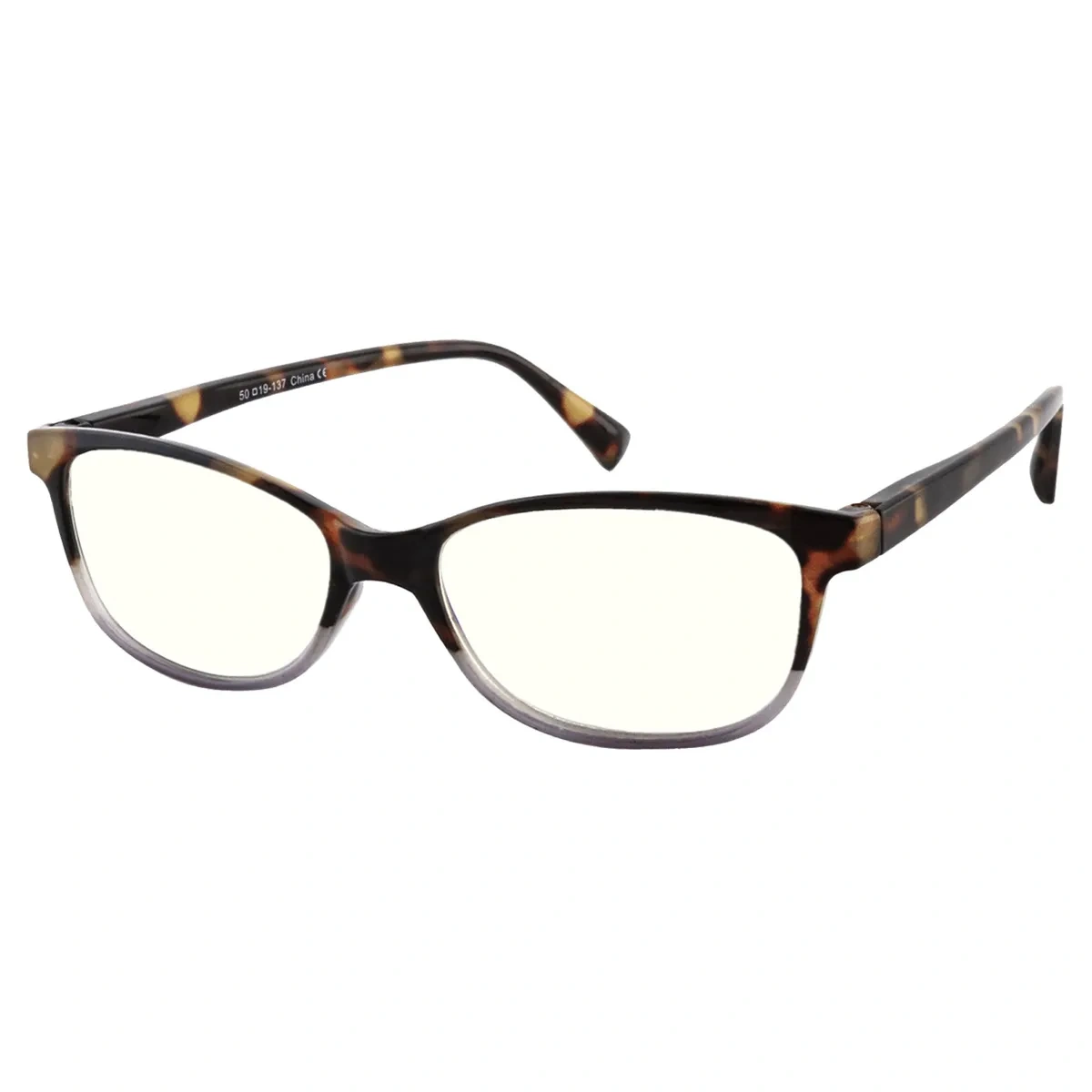 Rectangle Tortoiseshell Reading Glasses