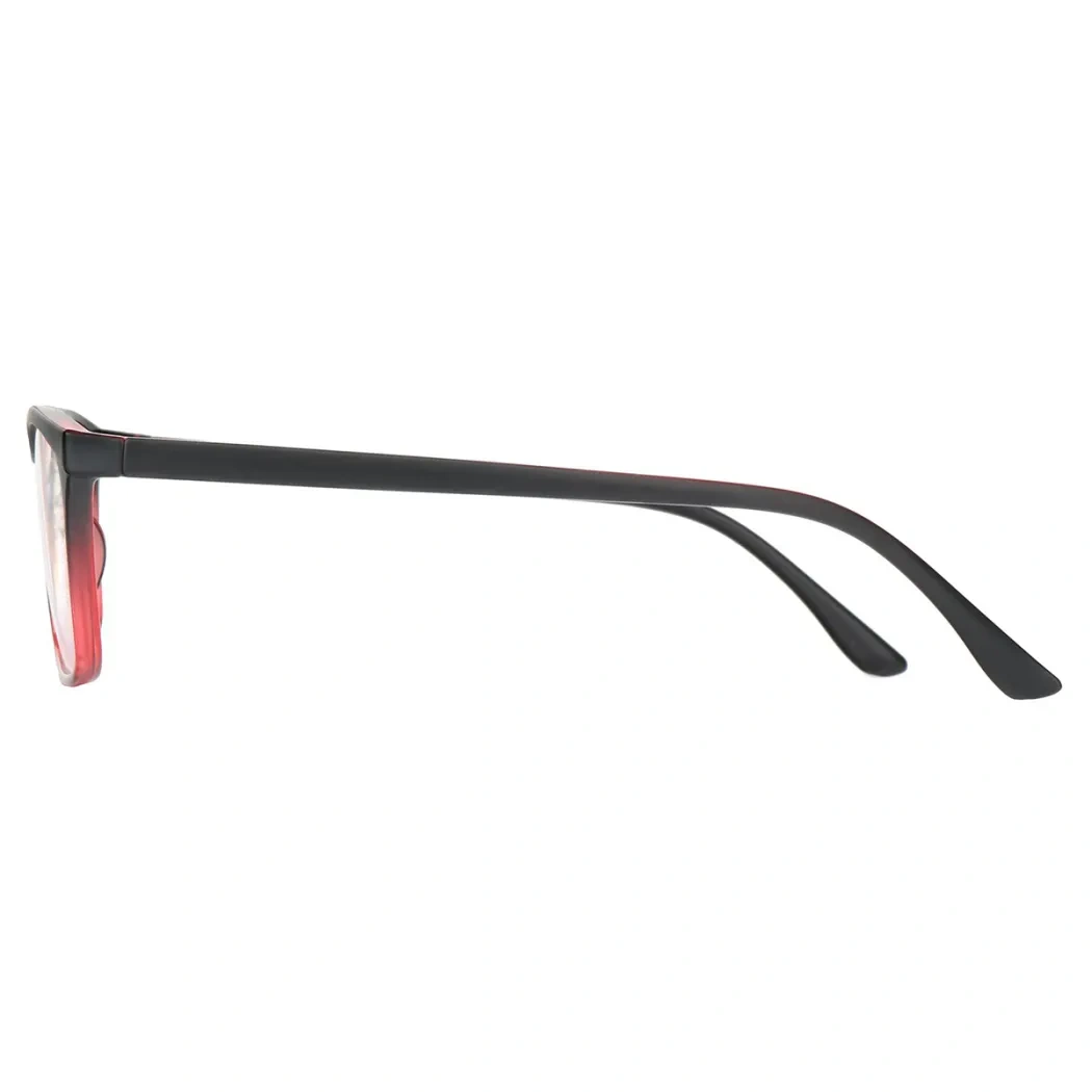 Rectangle Red Reading Glasses