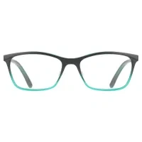 Rectangle Green Reading Glasses