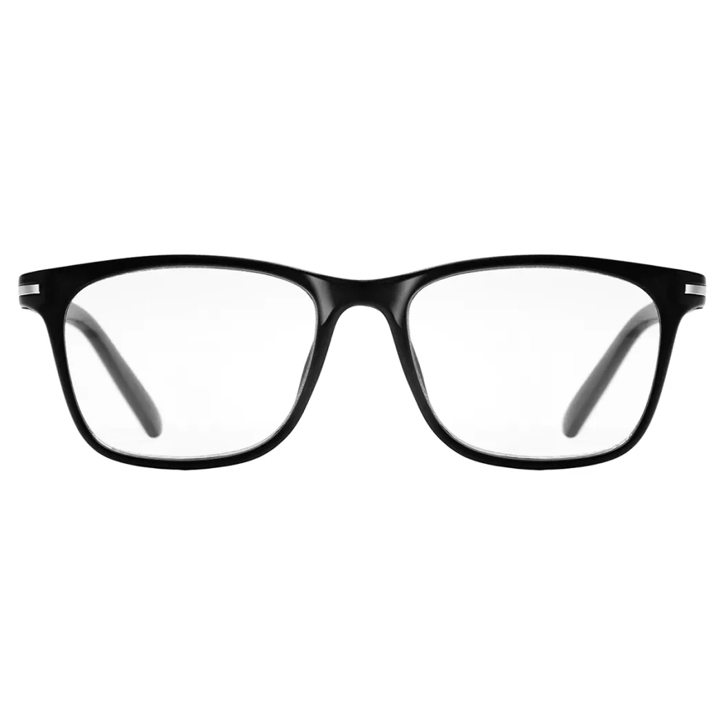 Rectangle Black Reading Glasses