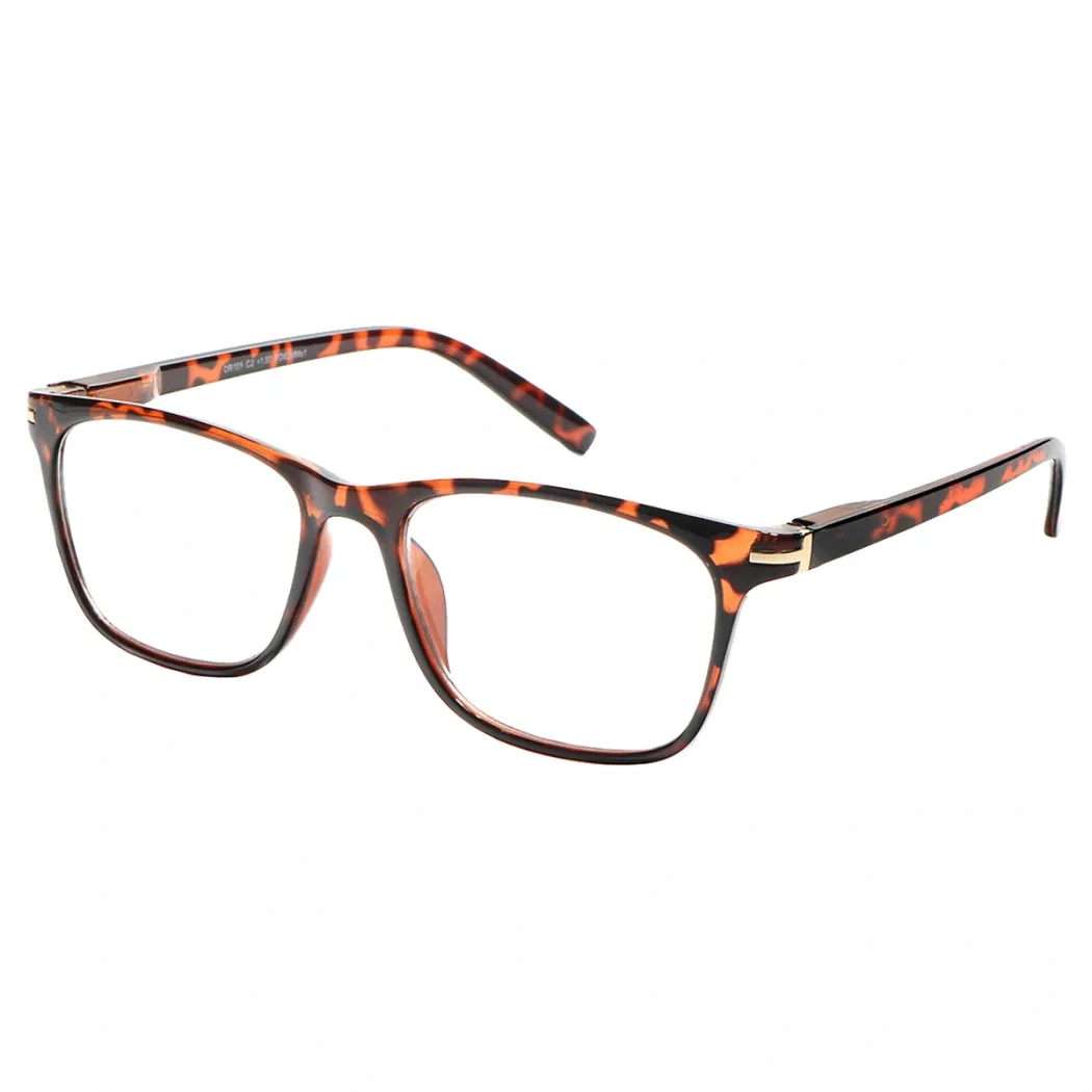 Rectangle Tortoiseshell Reading Glasses