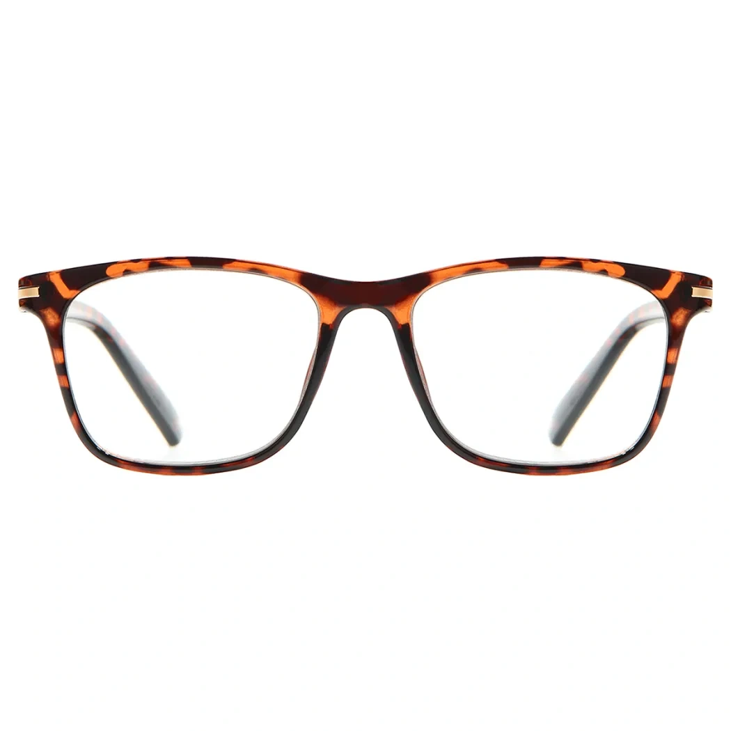 Rectangle Tortoiseshell Reading Glasses