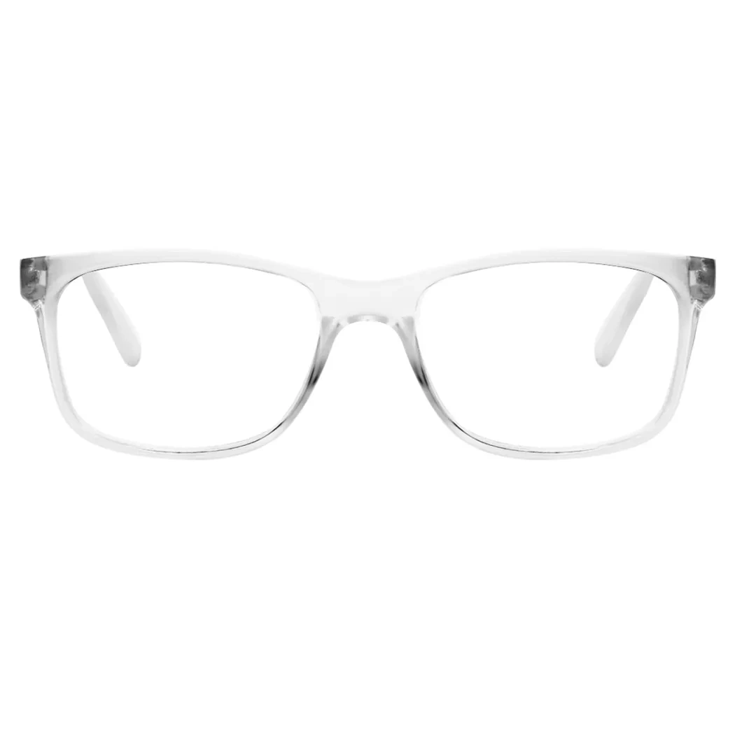 Rectangle Clear Reading Glasses