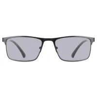 Browline Matte Black Reading Glasses
