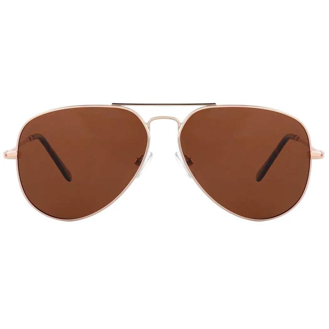 Aviator Gold Sunglasses