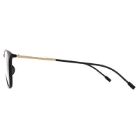 Oval Black Eyeglasses
